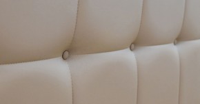 Кровать двойная Хлоя 160 + ортопед + ПМ + дно (арт. Пегасо капучино к/з (бежево-коричневый)) в Перми - perm.mebel-74.com | фото
