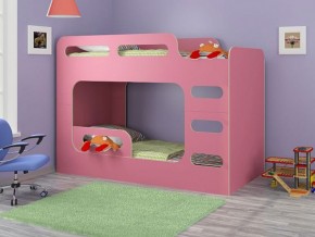 Кровать двухъярусная Дельта-Макс-20.03 Розовый в Перми - perm.mebel-74.com | фото