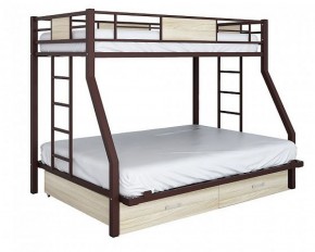 Кровать двухъярусная «Гранада-ЯЯ 140» с ящиками в Перми - perm.mebel-74.com | фото