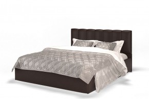 Кровать Элен 1600 + основание с ПМ (Лесмо brown) коричневый в Перми - perm.mebel-74.com | фото