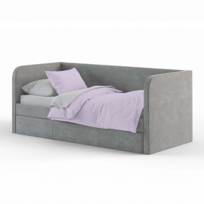 Кровать ERICA DOUBLE интерьерная в ткани рогожка Moderno в Перми - perm.mebel-74.com | фото