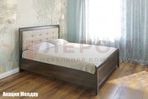 Кровать КР-1033 с мягким изголовьем в Перми - perm.mebel-74.com | фото