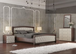 Кровать Магнат с мягкими спинками (1400*1900) в Перми - perm.mebel-74.com | фото