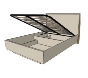 Кровать с основанием с ПМ и местом для хранения (1600) в Перми - perm.mebel-74.com | фото