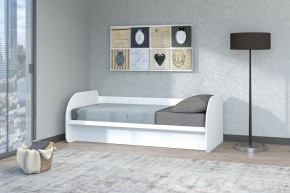 Кровать Сказка с ПМ 900 (Белый текстурный) в Перми - perm.mebel-74.com | фото