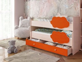 Кровать выкатная Соник на щитах (800*1600) с бортиком + ящик в Перми - perm.mebel-74.com | фото