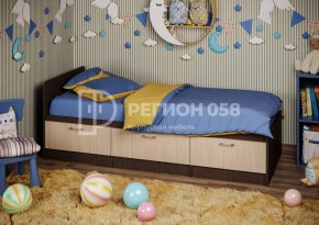 Кровать Юниор-5 ЛДСП в Перми - perm.mebel-74.com | фото
