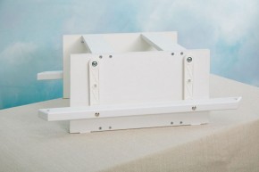 Кроватка-трансформер Classic 6в1 + комплект матрасов (белая матовая) в Перми - perm.mebel-74.com | фото