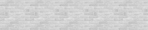 Кухонный фартук 610х3000х1,5 (композит) КМ Кирпич серый в Перми - perm.mebel-74.com | фото