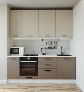 Кухонный гарнитур Латте 2200 (Стол. 26мм) в Перми - perm.mebel-74.com | фото