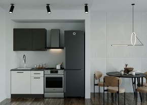 Кухонный гарнитур Лофт 1000 (Стол. 38мм) в Перми - perm.mebel-74.com | фото