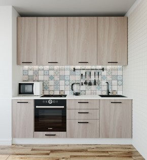 Кухонный гарнитур Шимо 2200 (Стол. 26мм) в Перми - perm.mebel-74.com | фото