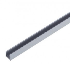 Планка торцевая "П" 4 мм для стеновой панели (алюминий) в Перми - perm.mebel-74.com | фото