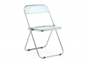 Пластиковый стул Fold складной clear gray-blue в Перми - perm.mebel-74.com | фото