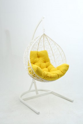 Подвесное кресло Бароло (белый/желтый) в Перми - perm.mebel-74.com | фото