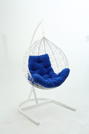 Подвесное кресло Бароло (белый/синий) в Перми - perm.mebel-74.com | фото