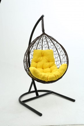 Подвесное кресло Бароло (коричневый/желтый) в Перми - perm.mebel-74.com | фото