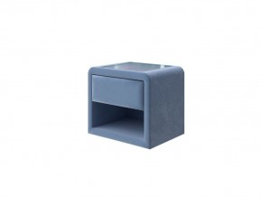 PROxSON Тумба Cube (Ткань: Велюр Shaggy Ocean) 52x41 в Перми - perm.mebel-74.com | фото