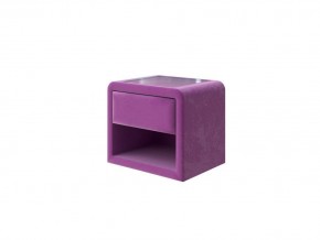 PROxSON Тумба Cube (Ткань: Велюр Shaggy Wine) 52x41 в Перми - perm.mebel-74.com | фото