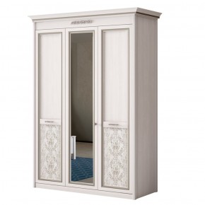 Шкаф 3-дверный со стеклом №453 Адель в Перми - perm.mebel-74.com | фото