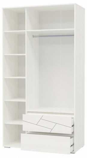 Шкаф 3-х дверный с ящиками АДЕЛИНА (4-4832рам.б) в Перми - perm.mebel-74.com | фото
