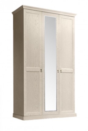 Шкаф 3-х дверный (с зеркалом) для платья и белья Венеция дуб седан (ВНШ1/3) в Перми - perm.mebel-74.com | фото