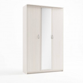 Шкаф 3-х створчатый Дуэт Люкс с зеркалом в Перми - perm.mebel-74.com | фото