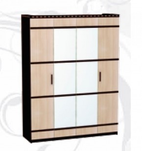 Шкаф 4-х дверный для одежды и белья "Ольга-13" в Перми - perm.mebel-74.com | фото