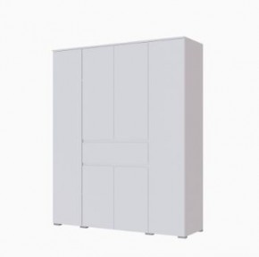 Шкаф 4-х створчатый Плейона Белый в Перми - perm.mebel-74.com | фото