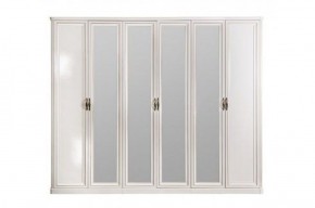 Шкаф 6-ти ств (2+2+2) с зеркалами Натали (комплект) в Перми - perm.mebel-74.com | фото