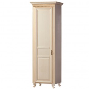 Шкаф для одежды 1-дверный №472 Марлен Кремовый белый в Перми - perm.mebel-74.com | фото