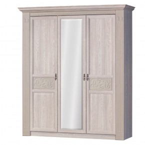 Шкаф для одежды 3-х дверный №180 "Лючия" Дуб оксфорд серый в Перми - perm.mebel-74.com | фото