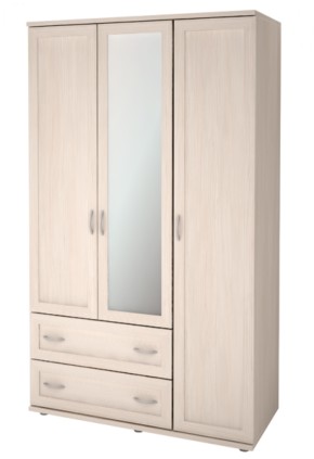 Шкаф для одежды 3-х дверный Ника-Люкс 18 в Перми - perm.mebel-74.com | фото