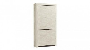 Шкаф для одежды 33.18 "Лючия" (бетон пайн белый / венге / белый) в Перми - perm.mebel-74.com | фото