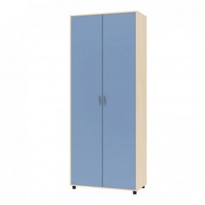 Шкаф для одежды Дельта-2 Дуб молочный/Голубой в Перми - perm.mebel-74.com | фото