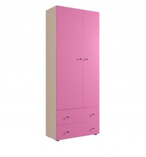 Шкаф ДМ 800 с 2-мя ящиками (розовый) в Перми - perm.mebel-74.com | фото