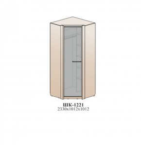 Шкаф ЛУНА (ШК-1221 фасад-комбинированный) Венге/жемчуг в Перми - perm.mebel-74.com | фото