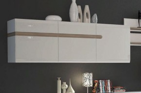 Шкаф навесной 3D/TYP 67, LINATE ,цвет белый/сонома трюфель в Перми - perm.mebel-74.com | фото
