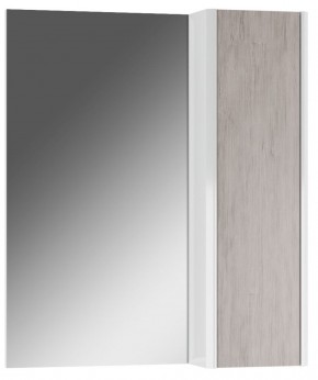 Шкаф-зеркало Uno 60 Дуб серый левый/правый Домино (DU1503HZ) в Перми - perm.mebel-74.com | фото