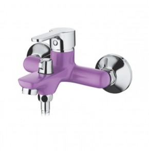 Смеситель для ванны Accoona A6367S фиолетовый в Перми - perm.mebel-74.com | фото