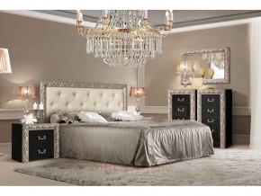 Спальный гарнитур Тиффани Premium черная/серебро в Перми - perm.mebel-74.com | фото