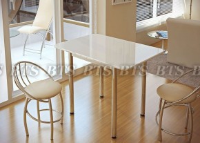 Стол обеденный (1000*690) белый глянец в Перми - perm.mebel-74.com | фото
