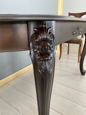 Стол овальный раскладной Розалия (столешница шпон) в Перми - perm.mebel-74.com | фото