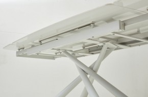 Стол RIVOLI 140 GLOSS LUXURY PANDORA SOLID CERAMIC / WHITE, ®DISAUR в Перми - perm.mebel-74.com | фото