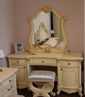 Туалетный стол Мона Лиза БЕЗ Зеркала (крем) в Перми - perm.mebel-74.com | фото
