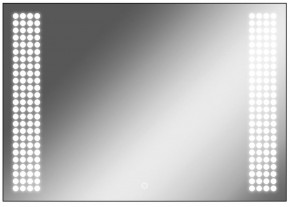 Зеркало Cosmo 100 black с подсветкой Sansa (SC1047Z) в Перми - perm.mebel-74.com | фото