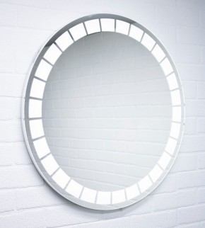 Зеркало Маскат 700х700 с подсветкой Домино (GL7057Z) в Перми - perm.mebel-74.com | фото