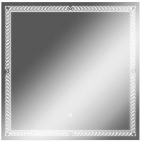 Зеркало Паликир 700х700 с подсветкой Домино (GL7051Z) в Перми - perm.mebel-74.com | фото